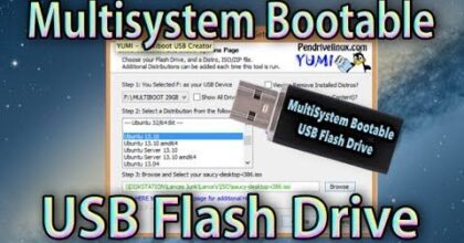 Create USB Bootable Flash Drive Pendrivelinux