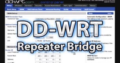 DD-WRT Repeater Bridged Setup