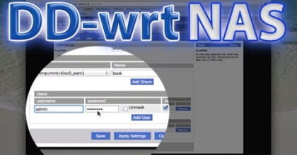 DD-WRT USB Storage NAS Setup