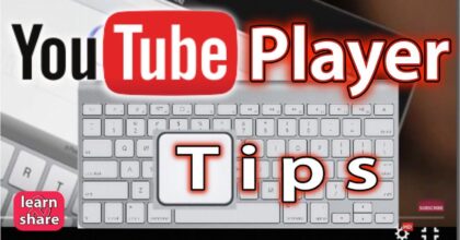 Youtube Video Player Shortcuts Tutorial