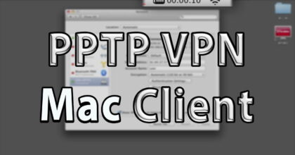 PPTP VPN Client MacOS Setup Video Tutorial