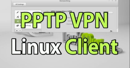 PPTP VPN Client Linux Debian Setup