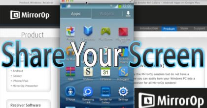 MirrorOp Screen Mirroring Share Device Screen