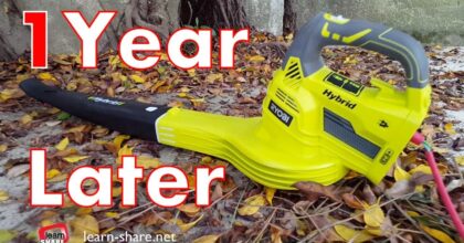 The RYOBI 18V Hybrid Blower