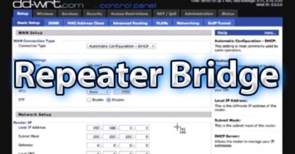 How to Configure DD-WRT Repeater Bridge Mode Setup