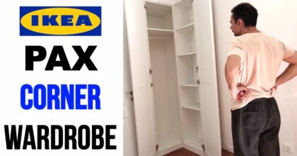 How to Assemble the IKEA PAX Corner Wardrobe