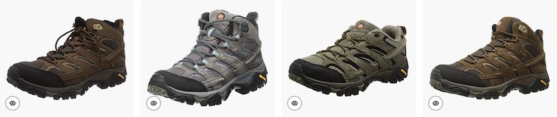 Best Hiking Shoes & Boots by Merrel