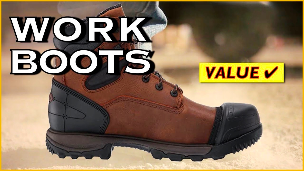 The Best Work Boots on Amazon you can Buy