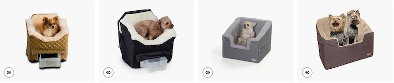 Pet Car Seats for Dogs and Cats