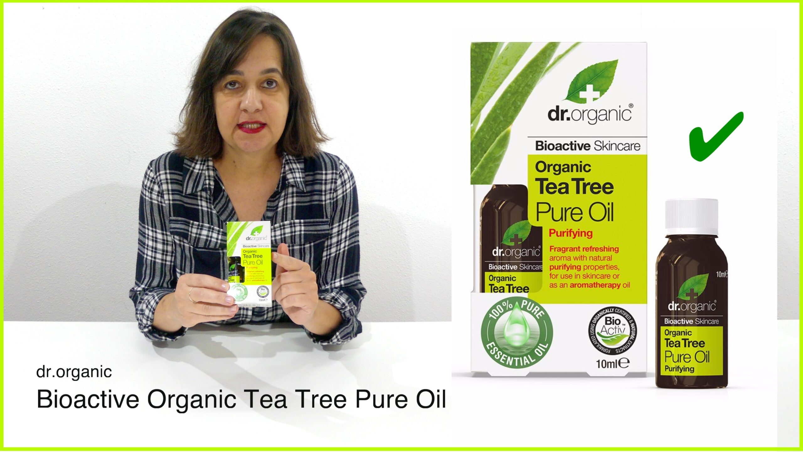 Organic Tea Tree Pure Oil by Dr. Organic